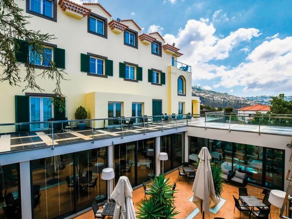 teren hotelu, restauracja