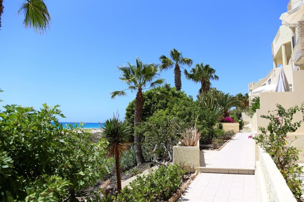 teren hotelu, plaża