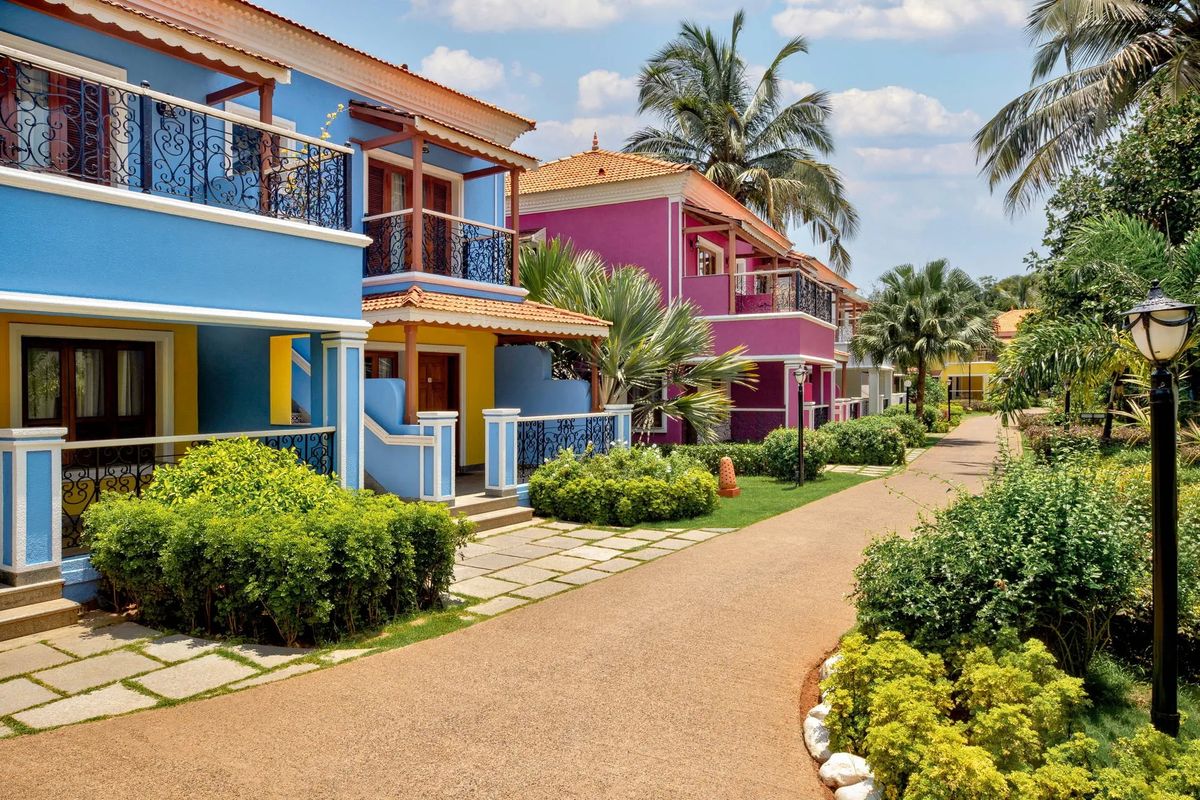 obiekt, teren hotelu