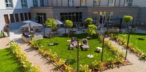 teren hotelu, restauracja