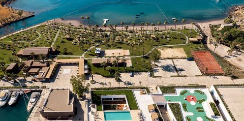 obiekt, teren hotelu, basen, plaża