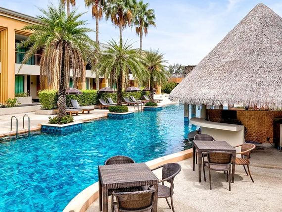 basen, pool bar