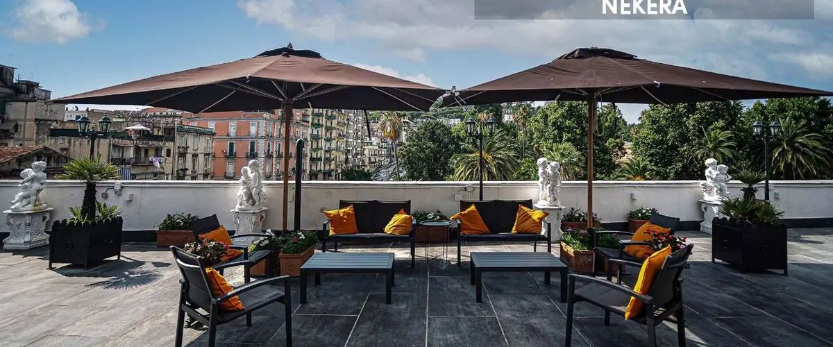 teren hotelu, balkon / taras