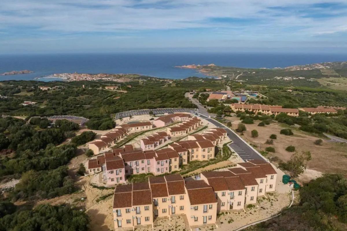 teren hotelu, obiekt