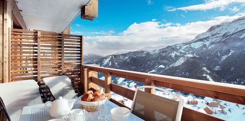 góry, balkon / taras