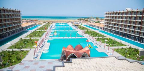 obiekt, teren hotelu, basen