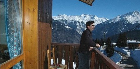 góry, balkon / taras