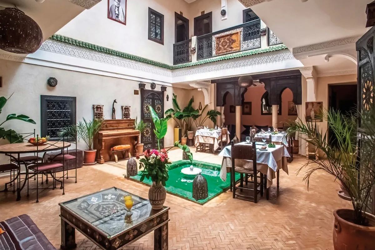 teren hotelu, restauracja