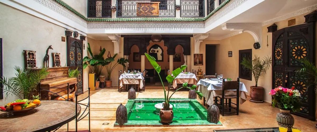 teren hotelu, restauracja