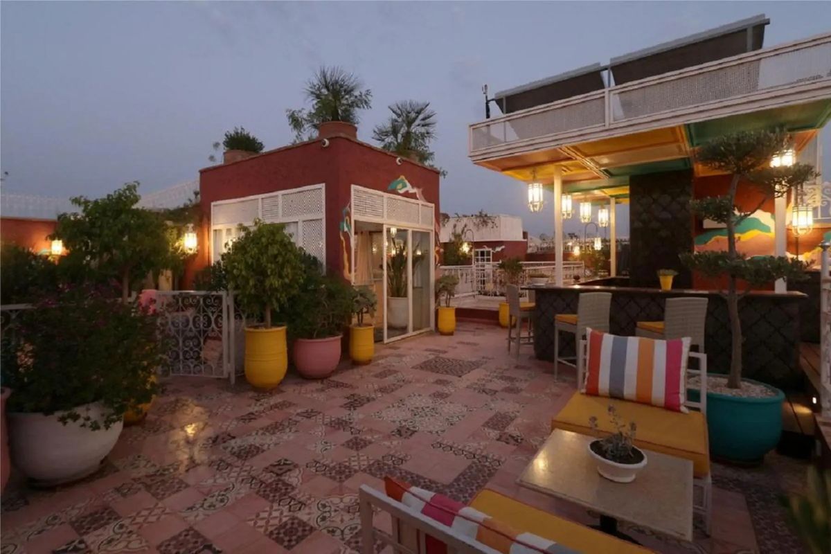 drink bar, teren hotelu