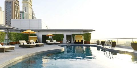 obiekt, teren hotelu, basen