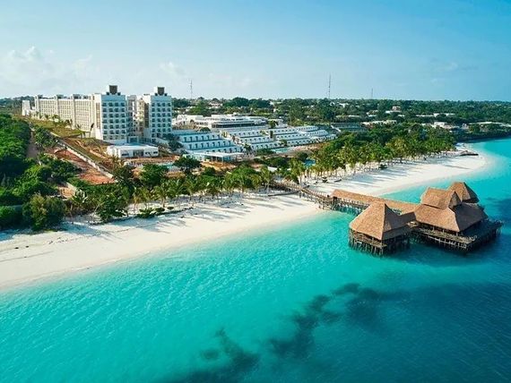 Plaża i teren hotelu Riu Jambo