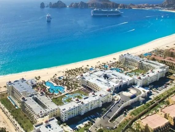 plaża, teren hotelu, obiekt