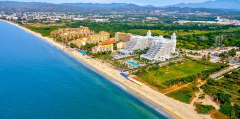obiekt, teren hotelu, plaża