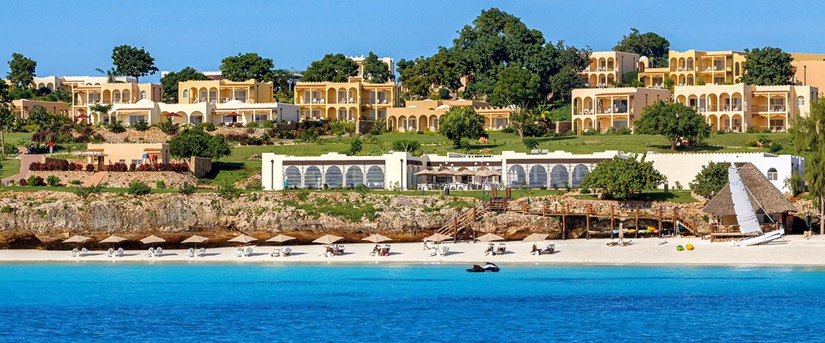 teren hotelu, plaża