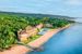 teren hotelu, plaża