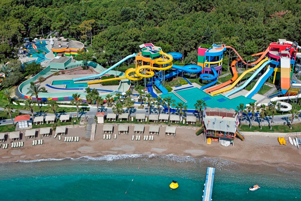 aquapark, plaża