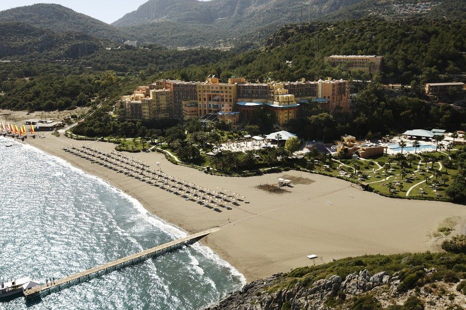 teren hotelu, obiekt