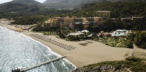 teren hotelu, obiekt