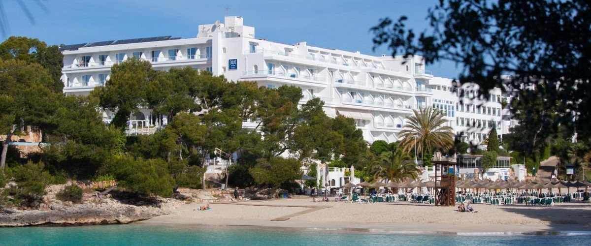 obiekt, teren hotelu, plaża