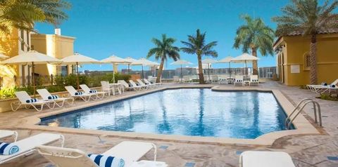 obiekt, teren hotelu, basen