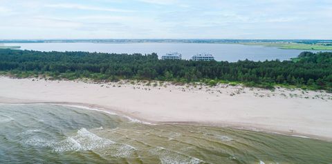 obiekt, teren hotelu, plaża