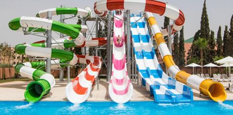 basen, zjeżdżalnia, dla dzieci