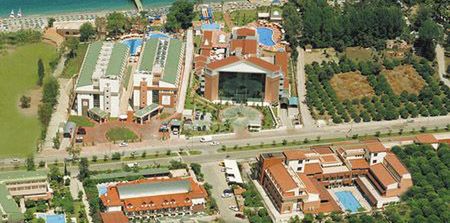 plaża, teren hotelu, obiekt