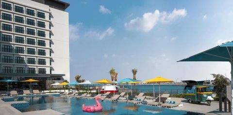 obiekt, teren hotelu, basen