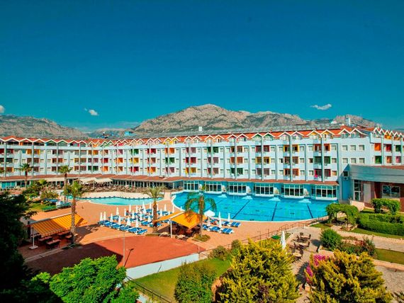 teren hotelu, basen