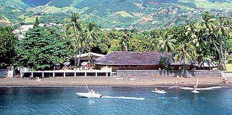 obiekt, plaża, góry