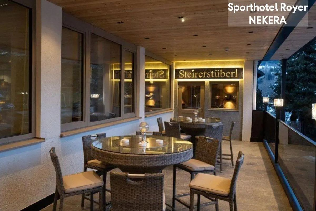 restauracja, balkon / taras