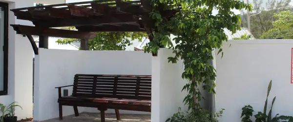 teren hotelu, obiekt