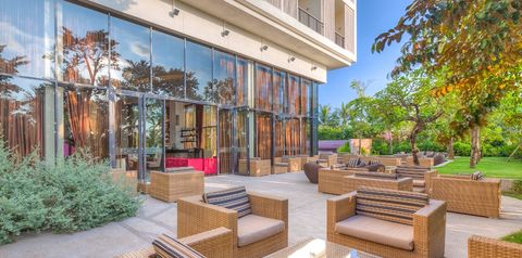 obiekt, teren hotelu, restauracja