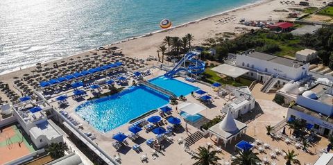 teren hotelu, basen, plaża