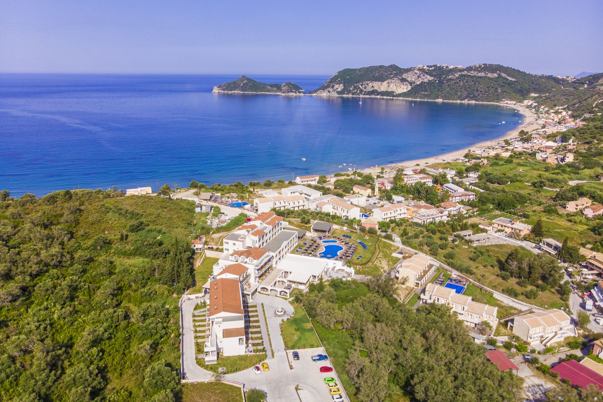 teren hotelu, plaża