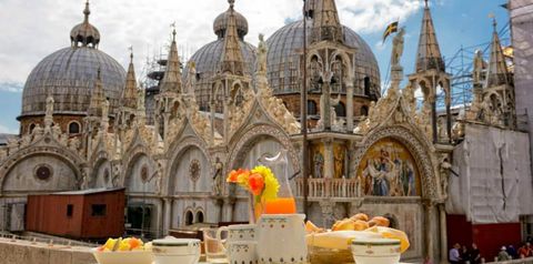 zwiedzanie, balkon / taras