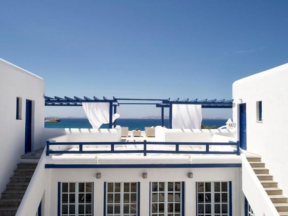 teren hotelu, balkon / taras