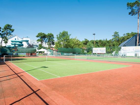 sport i rekreacja, korty tenisowe