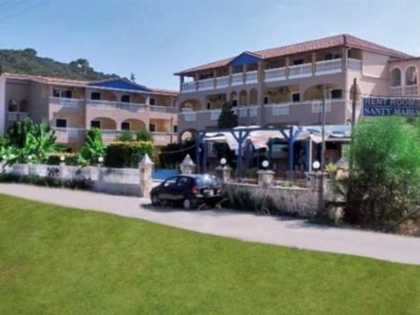 teren hotelu, obiekt