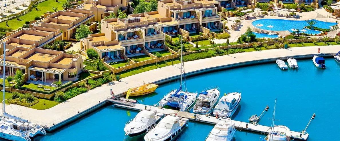 obiekt, teren hotelu