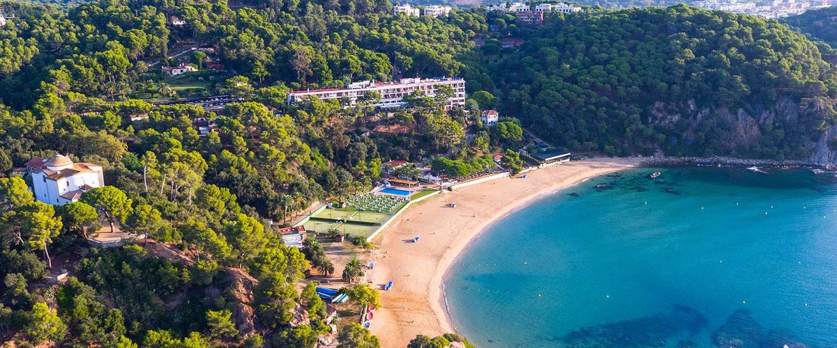 teren hotelu, plaża