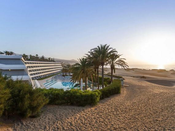 teren hotelu, plaża