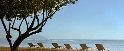 teren hotelu, plaża
