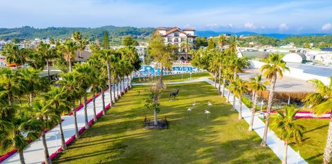 obiekt, teren hotelu