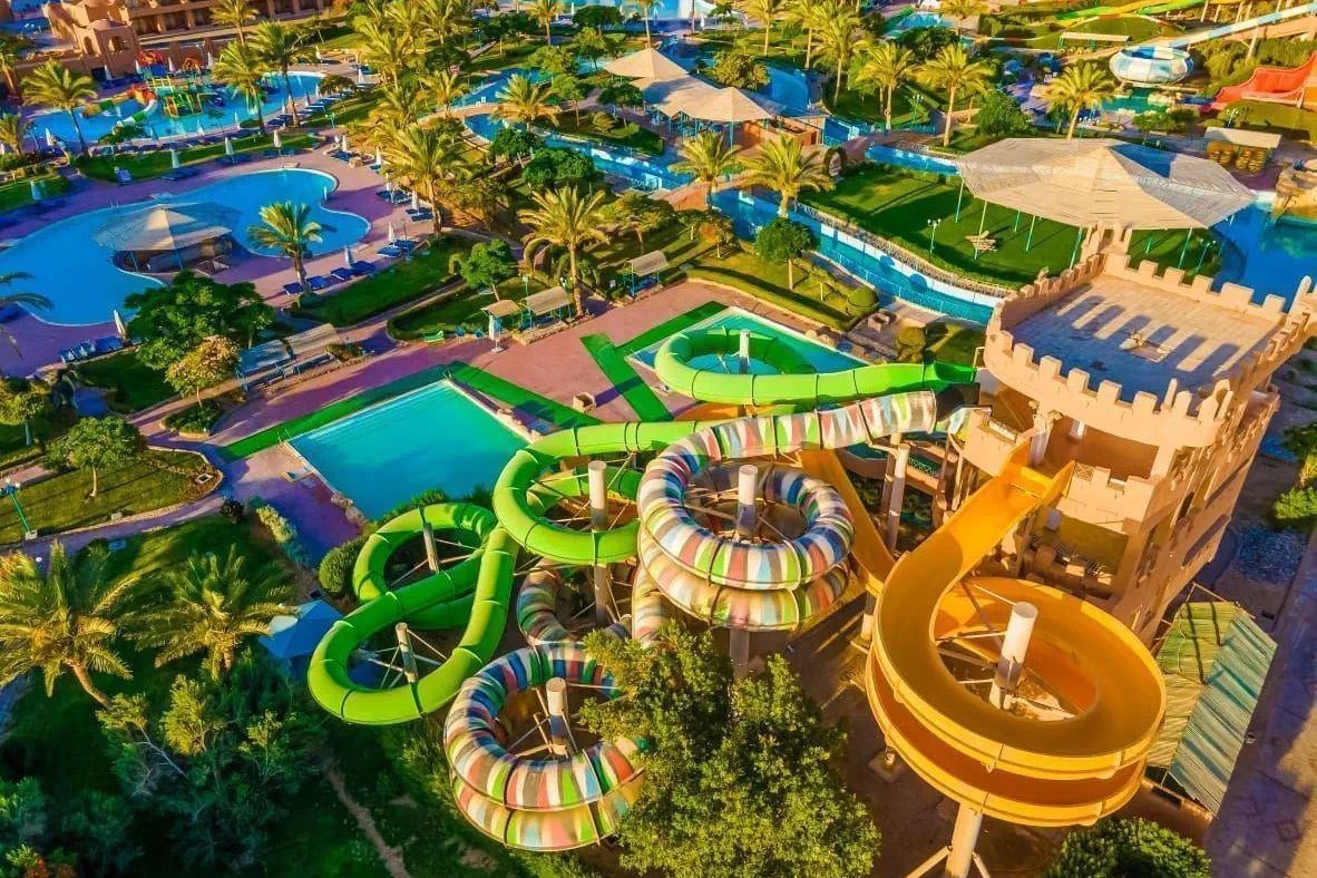 teren hotelu, aquapark