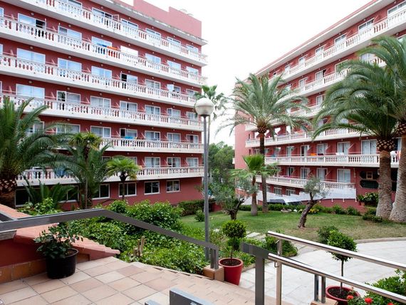 obiekt, teren hotelu