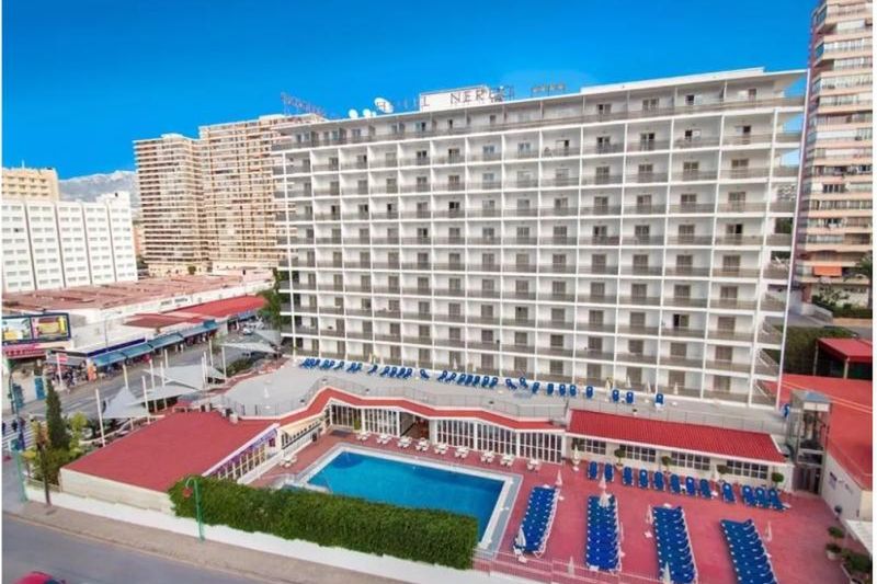 basen, budynek główny