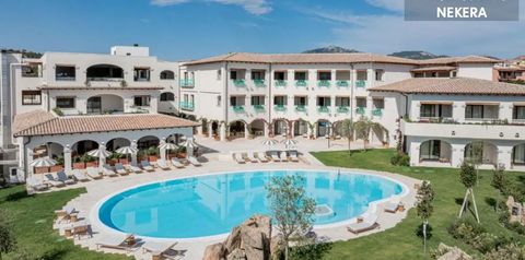 obiekt, teren hotelu, basen