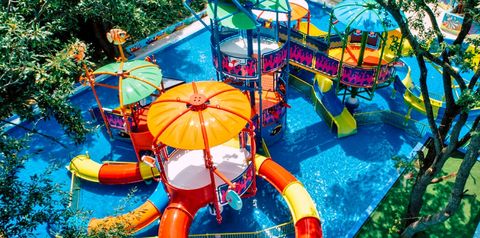 aquapark, zjeżdżalnia, dla dzieci